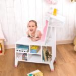 Teamson Kids Zoo Kingdom Unicorn Bookshelf (3+ Years)