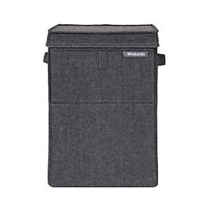 Brabantia Stackable Laundry Box Pepper Black 35L