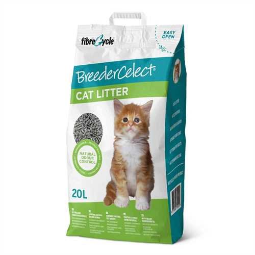 Breeder Celect Recycled Paper Cat Litter