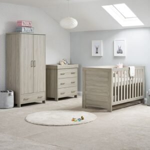 Obaby Nika 3 Piece Room Set - Grey Wash